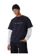 Quiksilver Hanorac barbati - bumbac/poliester - negru/gri