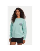 Quiksilver Hanorc dama EQWFT03179 - Bumbac/Poliester - Turcoaz - Turcoaz