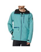 Quiksilver Jacheta sportiva pentru barbati S. Carlson Stretch Quest - impermeabila - cu gluga - albastra - poliester