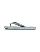 Quiksilver Papuci flip-flop cu logo Molokai Screen - Alb/Gri cenusiu