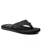 Quiksilver Slapi pentru barbati - Cauciuc/Textil - Negru -