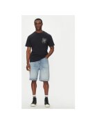 Quiksilver Tricou barbati EQYZT08032-KVJ0 - Bumbac - Negru - Negru