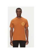 Quiksilver Tricou barbati EQYZT08036-CMN0 - Bumbac organic - Maro - Maro