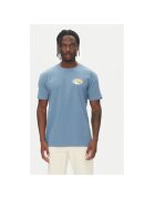Quiksilver Tricou barbati EQYZT08050 - Bumbac - Albastru - Albastru
