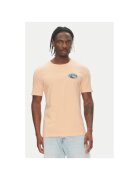 Quiksilver Tricou barbati EQYZT08050 - Bumbac - Portocaliu - Portocaliu