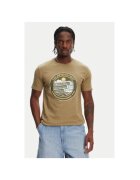 Quiksilver Tricou barbati EQYZT08051 - Bumbac - Kaki - Kaki