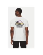 Quiksilver Tricou barbati EQYZT08095-WBB0 - Bumbac - Alb - Alb