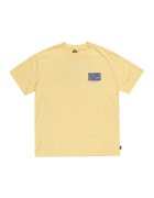 Quiksilver Tricou cu imprimeu logo pe spate - Galben