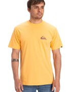 Quiksilver Tricou de bumbac cu logo discret Ev - Galben pai
