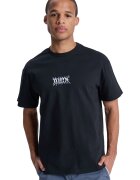 Quiksilver Tricou de bumbac cu logo pe spate - Alb/Negru/Albastru azur