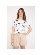 R Pantaloni scuti lejei cu talie ajustabila