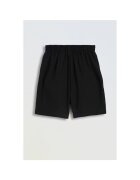 R Pantaloni scuti wide leg cu talie elastica -