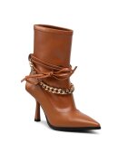 Rage Age Botine dama - Piele naturala - Maro