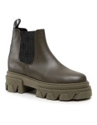 Rage Age Cizme Chelsea dama - Piele naturala - Verde - Verde