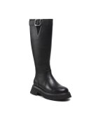 Rage Age Cizme dama - 301324034 - Piele naturala - Negru - Negru