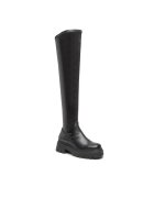 Rage Age Cizme dama dama - Piele ecologica - Negru - Negru
