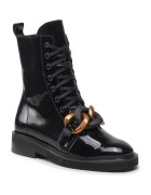 Rage Age Ghete dama - 301548508 - Piele naturala/Piele lacuita - Negru - Negru