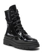 Rage Age Ghete dama - 301548676 - Piele naturala/Piele lacuita - Negru - Negru