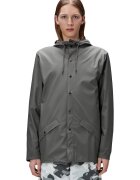 Rains Jacheta unisex - Poliester - Gri - Gri