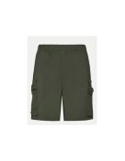 Rains Pantaloni scurti unisex - 303718541 - Nylon - Verde - Verde