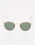 Ray-Ban Ochelari de soare aurii rotunzi