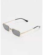 Ray-Ban Ochelari de soare hexagonali unisex - Auriu/Negru