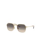 Ray-Ban Ochelari de soare patrati cu rama metalica - Auriu/Maro