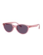 Ray-Ban Ochelari de soare rotunzi cu lentile uni - Roz pastel