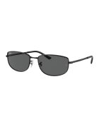 Ray-Ban Ochelari de soare unisex cu rama metalica - Negru
