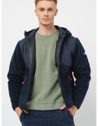 Red Bull Racing by Pepe Jeans London Pepe Jeans London - Jacheta cu gluga si buzunare cu fermoar - Bleumarin