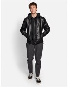 Redefined Rebel Geaca barbati - Piele ecologica - Negru