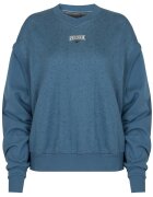 Reebok Bluza dama - CL VARSITY CREW HS0364 - albastru - bumbac/poliester -