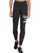 Reebok Colanti cu imprimeu logo - pentru fitness Identity - Negru