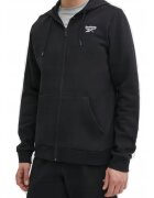 Reebok Hanorac cu fermoar si 2 buzuzare laterale -