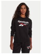Reebok Hanorac dama negru - cu logo