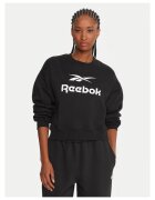 Reebok Hanorac dama negru - logo