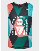 Reebok Maiou barbati - 300122426 - Poliester - Negru - Negru