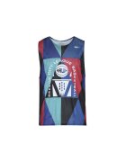 Reebok Maiou reversibil baschet barbati poliester - multicolor -