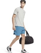 Reebok Pantaloni scurti cu buzunare cu fermoar - pentru fitness Strength - Albastru