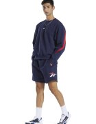 Reebok Pantaloni scurti cu logo si buzunare laterale Classics - Bleumarin