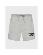Reebok Pantaloni scurti sport barbati - 300122594 - Bumbac - Gri