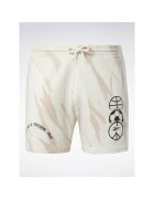 Reebok Pantaloni scurti sport barbati - 301802259 - Bumbac - Alb