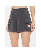 Reebok Pantaloni scurti sport dama - 302536221 - Bumbac - Gri