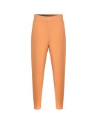 Reebok Pantaloni sport dama CL RBK ND PANT HS0375 - portocaliu - bumbac - talie elastica cu snur - buzunare laterale