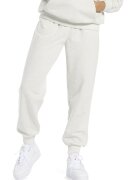 Reebok Pantaloni sport lejeri din terry Classics - Alb fildes