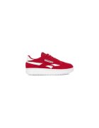 Reebok Pantofi sport dama EO-CLUB C DOUBLE REVENGE - rosu - piele naturala - sireturi