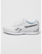 Reebok Pantofi sport de piele peliculizata Royal Glide - Alb optic/Argintiu
