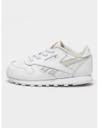 Reebok Pantofi sport din piele cu model uni Classic - Alb/Gri deschis