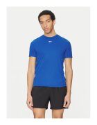Reebok Tricou barbati 100214886 - Poliester reciclat - Albastru - Albastru