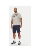 Reebok Tricou barbati 100217137 - Bumbac - Gri - Gri